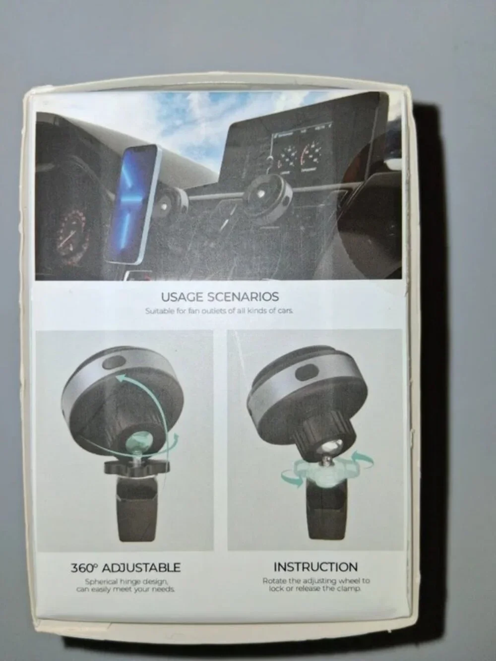 SUCTEASY 1S Vacuum Adsorption Phone Holder